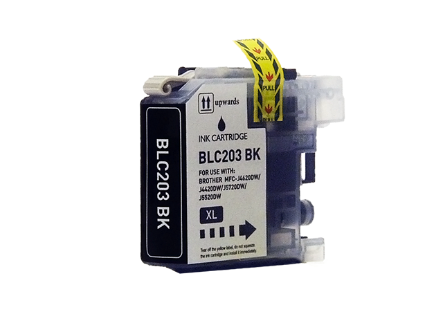 Compatible Cartridge for BROTHER LC203BK BLACK